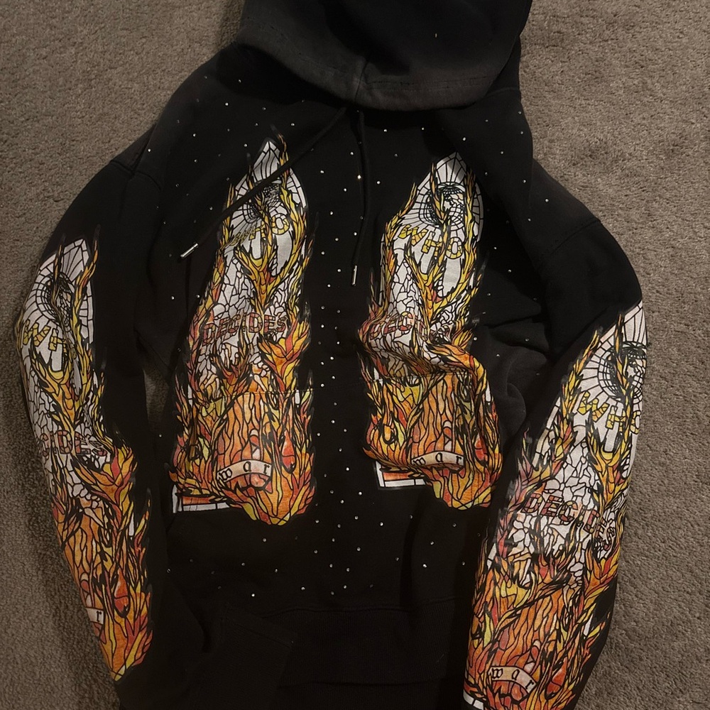 The Flame Glass Hooded Sweatshirt